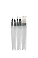 Без бренда «Коробка 200 шт.: Кисти с резервуаром для воды аквабраш 6 шт.» в Хабаровске