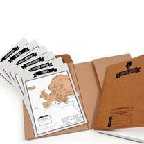 Без бренда «Скретч-карта мира стирающаяся. Карта путешествий» в Хабаровске