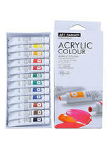 Без бренда «Коробка 48 шт.: Акриловые краски «Две картинки» 12 шт. по 12 мл, проф. пигмент» в Хабаровске