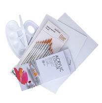 Без бренда «Набор подарочный «Две картинки»: краски акрил 12x12 мл, 2 холста 22x30 на мдф, 10 кистей, мастихин, палитра. Уценка (без упаковки)» в Хабаровске в интернет-магазине  Без бренда «Набор подарочный «Две картинки»: краски акрил 12x12 мл, 2 холста 22x30 на мдф, 10 кистей, мастихин, палитра. Уценка (без упаковки)» в Хабаровске