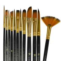 Без бренда «Кисти для рисования набор (12 шт)» в Хабаровске