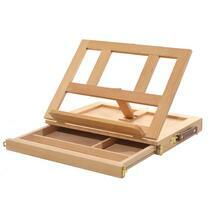 Без бренда «Коробка 10 шт.: Мольберт Две картинки этюдный ящик, настольный, хлопушка 30 см» в Хабаровске