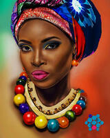 Без бренда «Портрет яркой женщины» в Хабаровске в интернет-магазине  Без бренда «Портрет яркой женщины» в Хабаровске