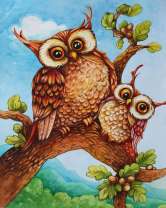 Без бренда «Совёнок с совой на ветке» в Хабаровске