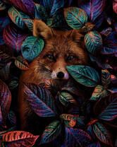 Без бренда «Лисица в яркой листве» в Хабаровске в интернет-магазине  Без бренда «Лисица в яркой листве» в Хабаровске