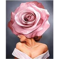 Без бренда «Девушка с розовой розой на голове» в Хабаровске