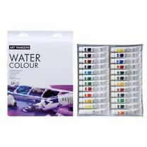 Без бренда «Коробка 24 шт.: Краски акварель «Две картинки» в тюбиках 24 шт. по 12 мл» в Хабаровске