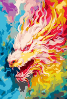 Без бренда «Разноцветный огненный дракон» в Хабаровске в интернет-магазине Без бренда «Разноцветный огненный дракон» в Хабаровске