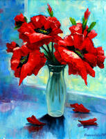 Без бренда «Букет красных маков» в Хабаровске в интернет-магазине  Без бренда «Букет красных маков» в Хабаровске