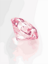 Большой розовый бриллиант