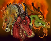 Три грозных дракона