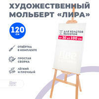 Без бренда «Мольберт Две картинки лира, 120 см» в Хабаровске