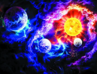 Без бренда «Солнце и планеты среди туч» в Хабаровске